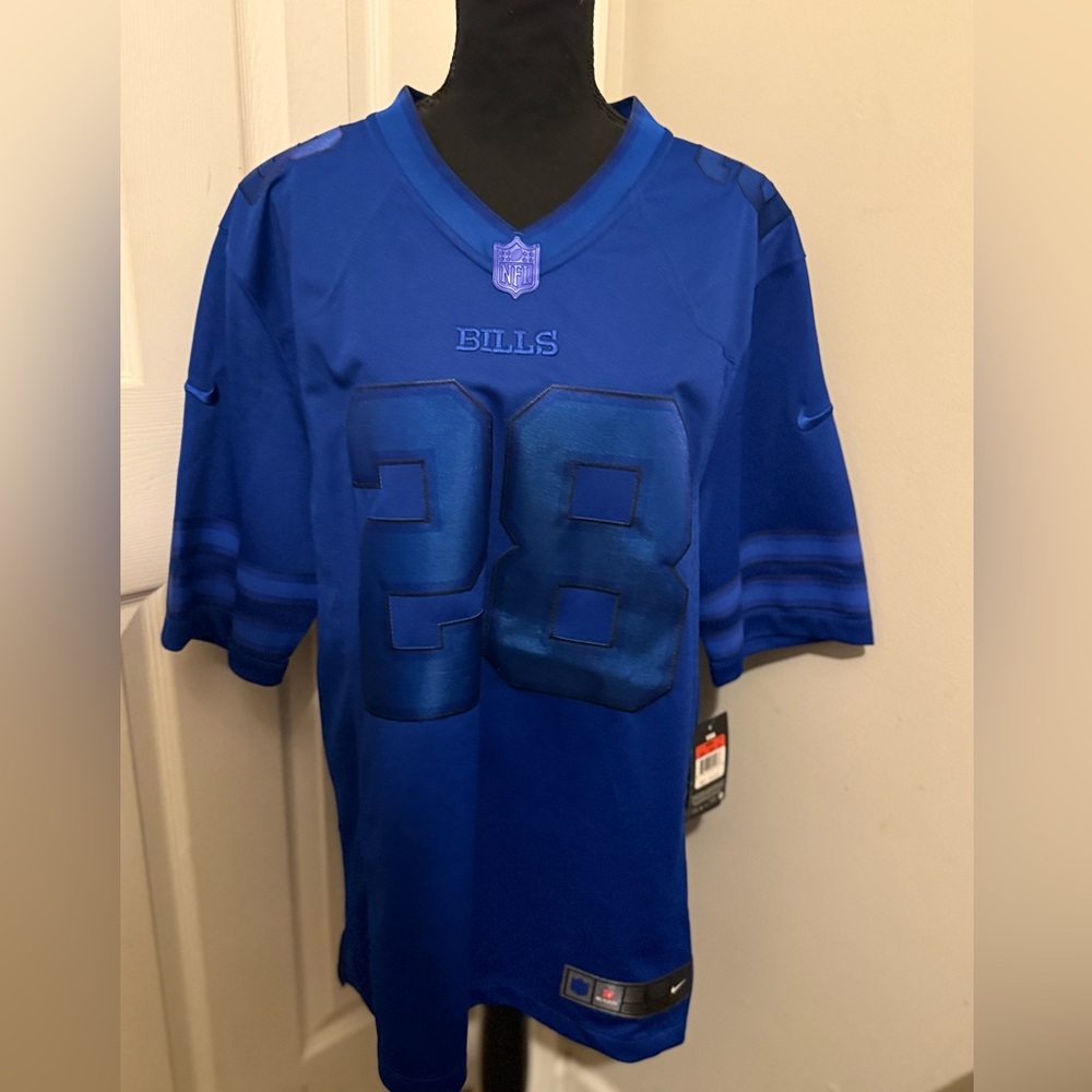 Nike On Field Elite Buffalo Bills Jersey C.J. Spiller #28 NWT